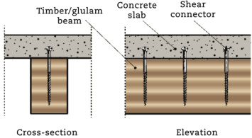 Timber-concrete composite bridges: Three case studies