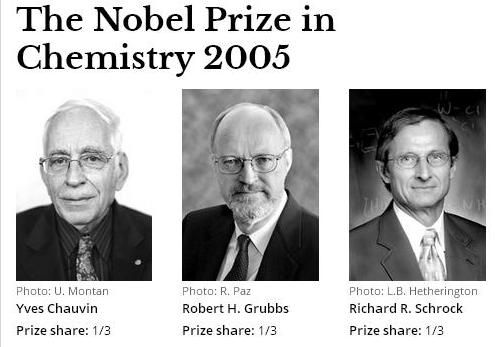 The Nobel Prize in Chemistry 2005