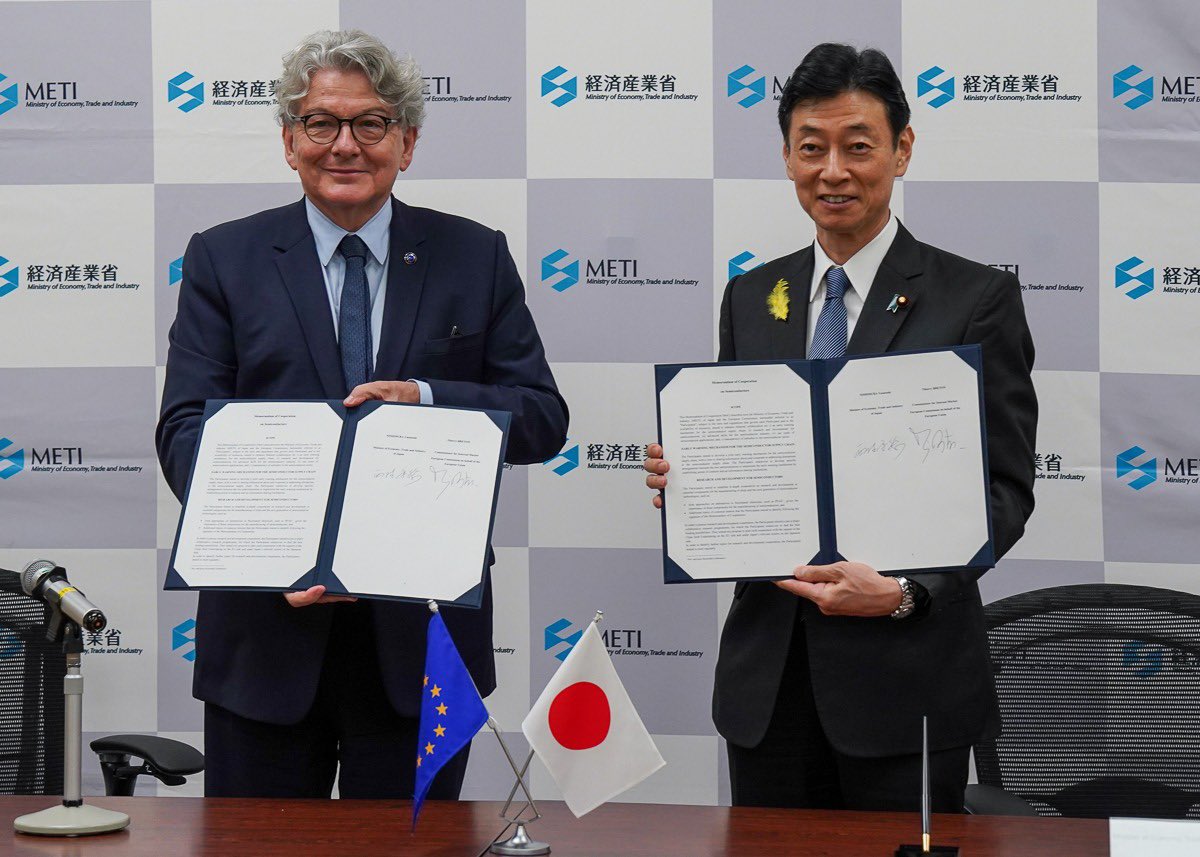 EU, Japan Sign MOU on Semiconductors