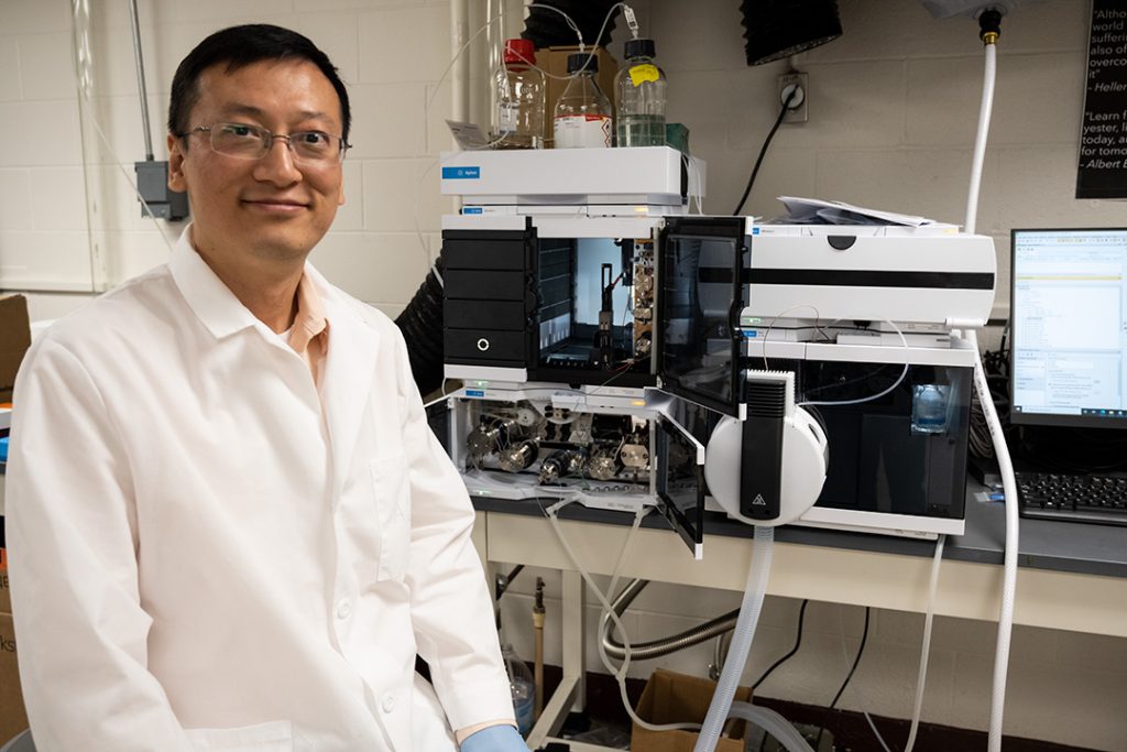 Feng “Frank” Xiao and colleagues demonstrate new method could break down PFAS left on water treat