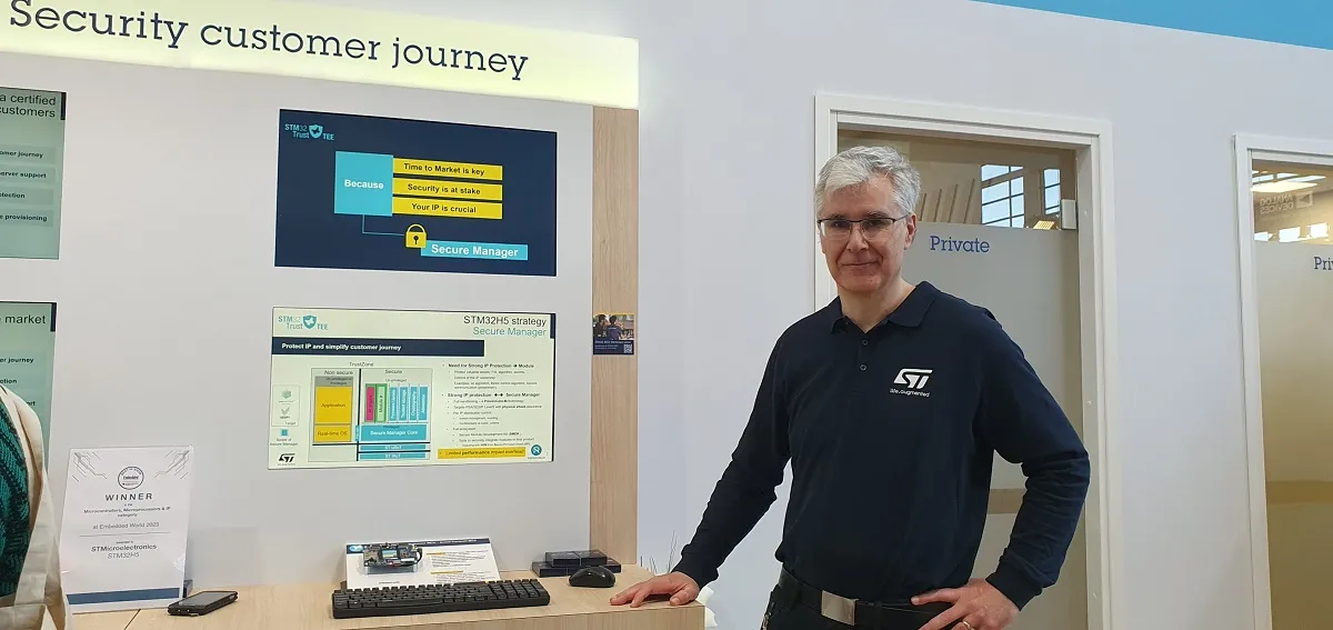 ST’s Secure Manager Demystifies Security for Embedded Applications