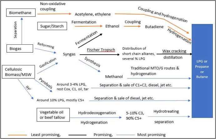 Decarbonized automotive fuel: Liquefied petroleum gas biosynthesis, benefits and drawbacks